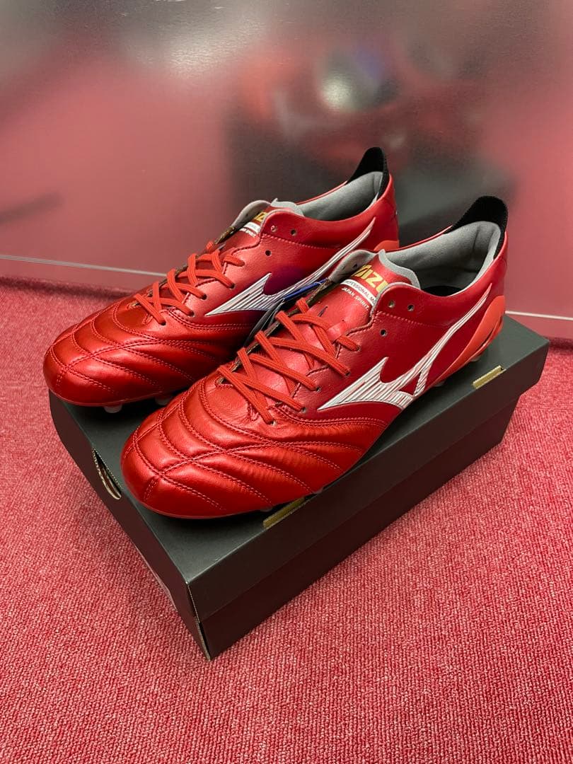 モレリアネオ4 Japan 26.5cm（レッド×ホワイト）