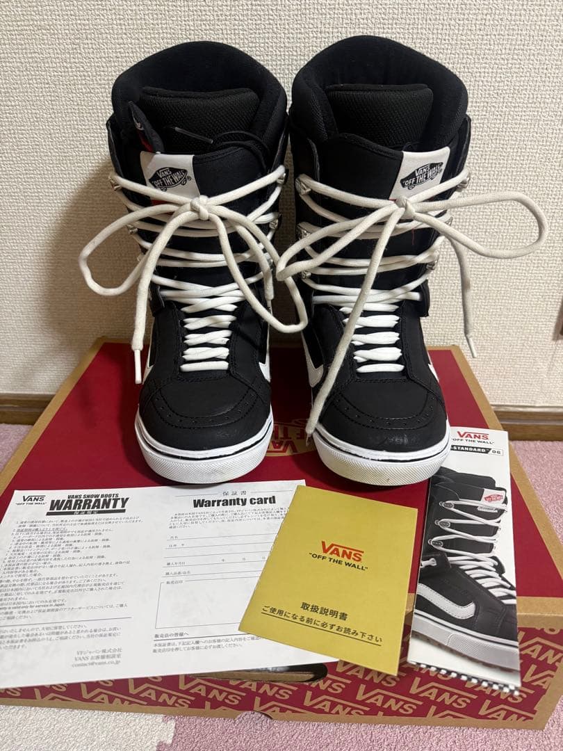 【美品】VANSハイスタンダード OG 22.5スノーボードブーツ