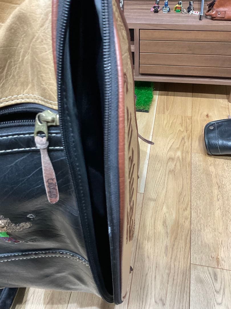 キャロウェイ キャディバッグ《8.5型》カート 3分割 ブラック レザー