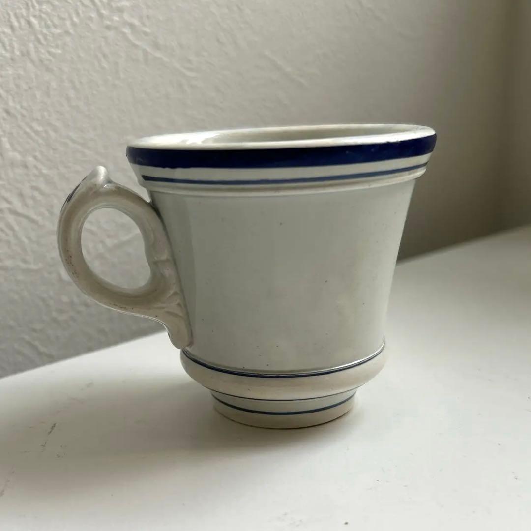 クレイユモントロー　19世紀のブリュロ　ブリュロカップ　フランスアンティーク