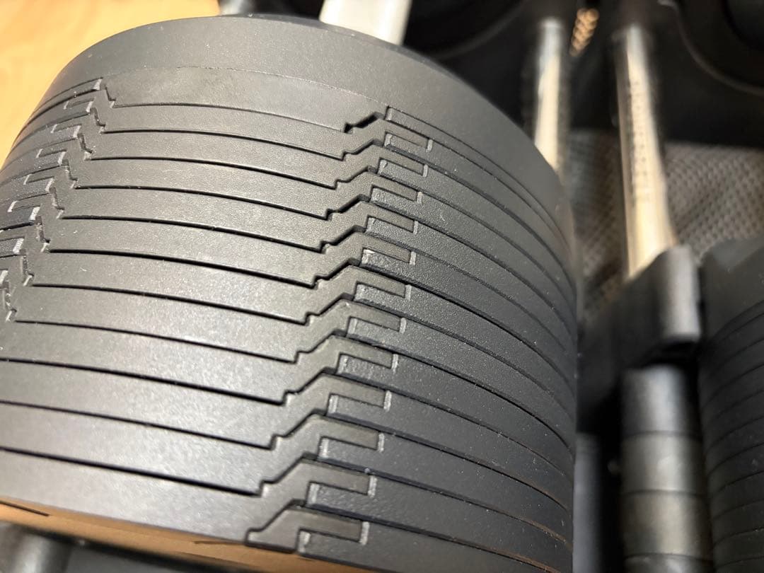 プロバーベル 41.5kg 1.5kg刻み 2個セット 可変式ダンベル ブラック