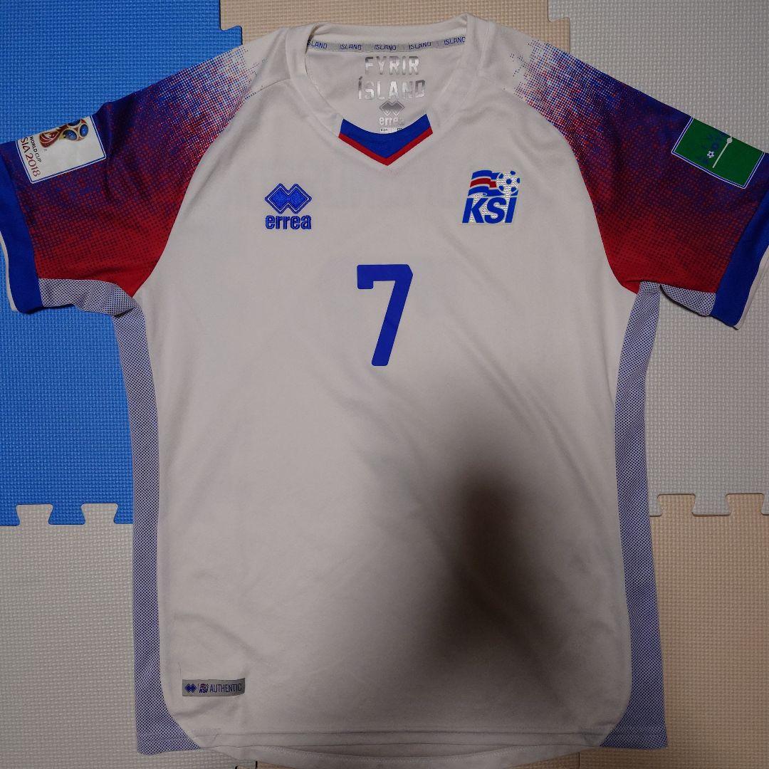 アイスランド代表シャツ FIFAワールドカップ2018 M