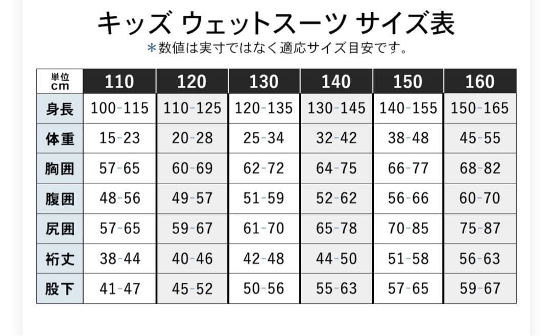 Fellow キッズウェットスーツ 140 ジャケット+ロングジョンセット