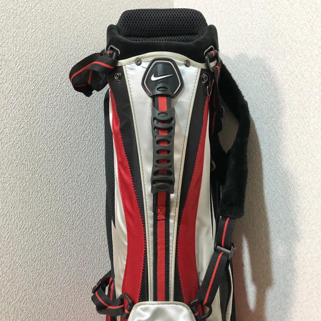 【希少】 NIKE ナイキ ゴルフ キャディバッグ スタンド型 6分割 レッド