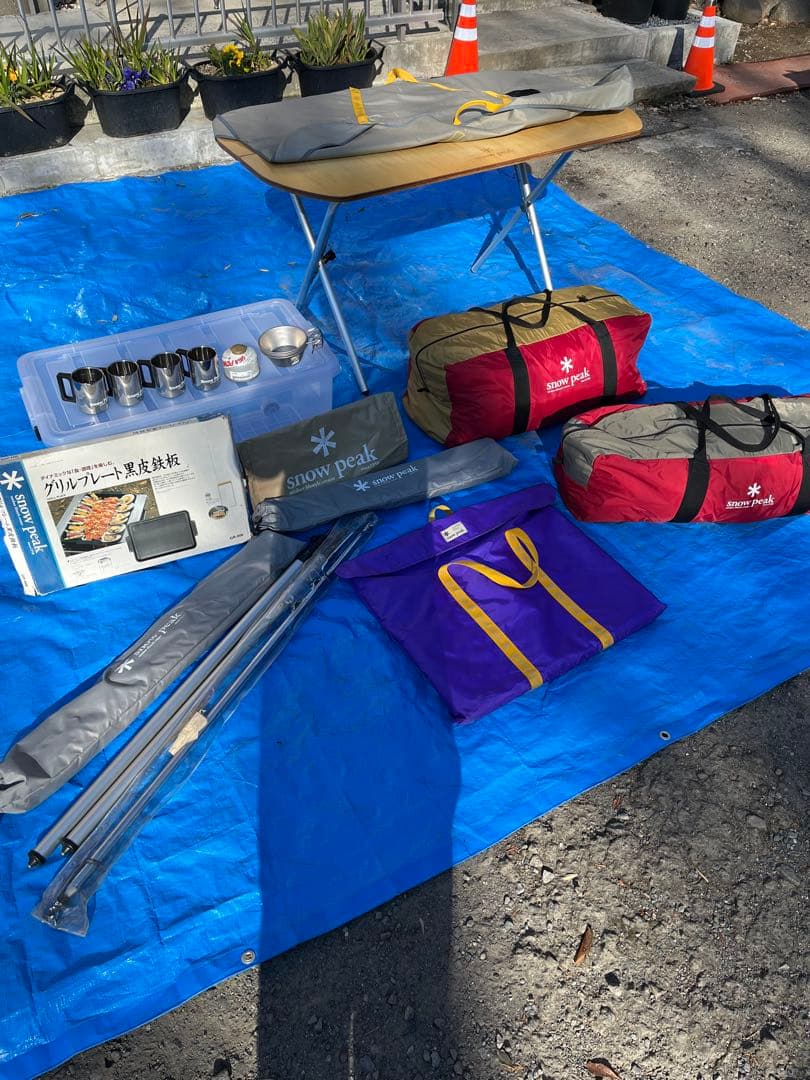 最終値下げ【手渡しのみ価格】スノーピーク　キャンプ道具　まとめ売り