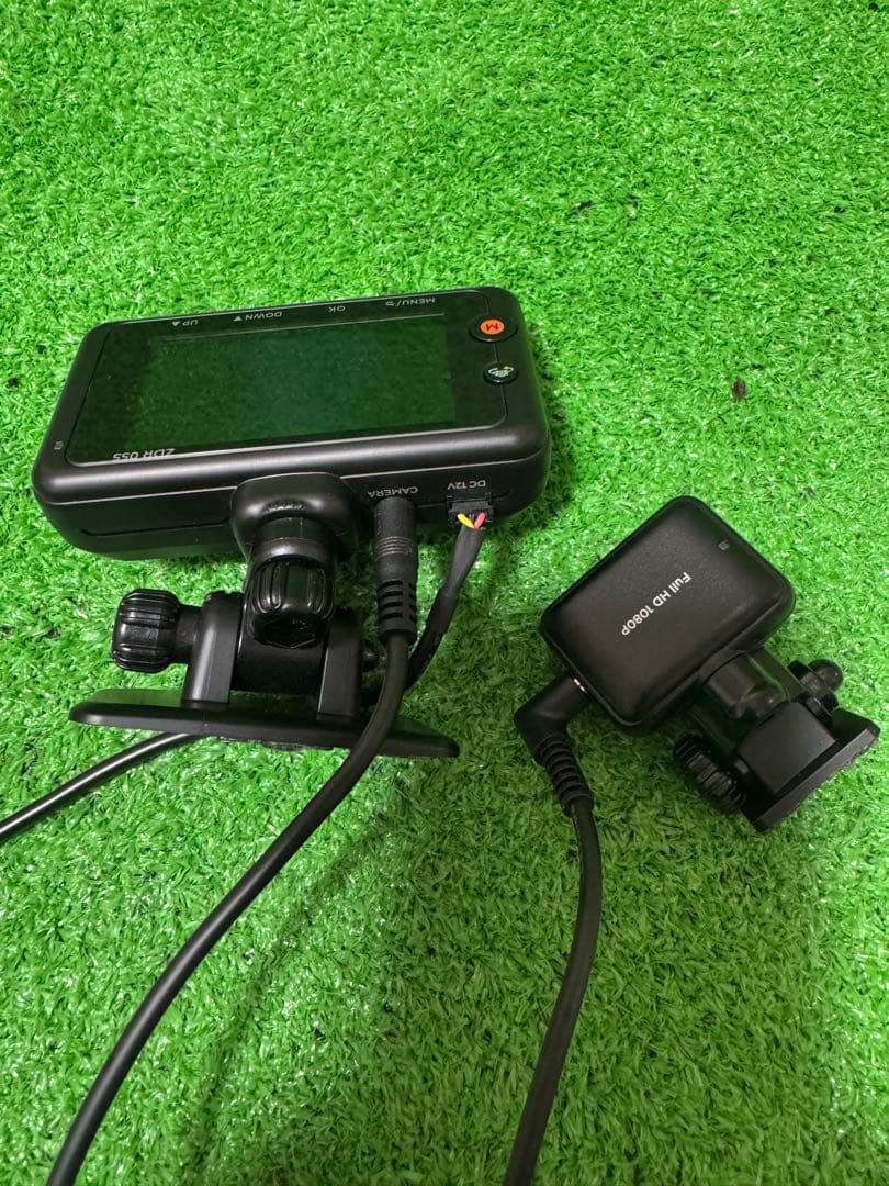 コムテックZDR055フロント＆リアカメラ パーキングモニター