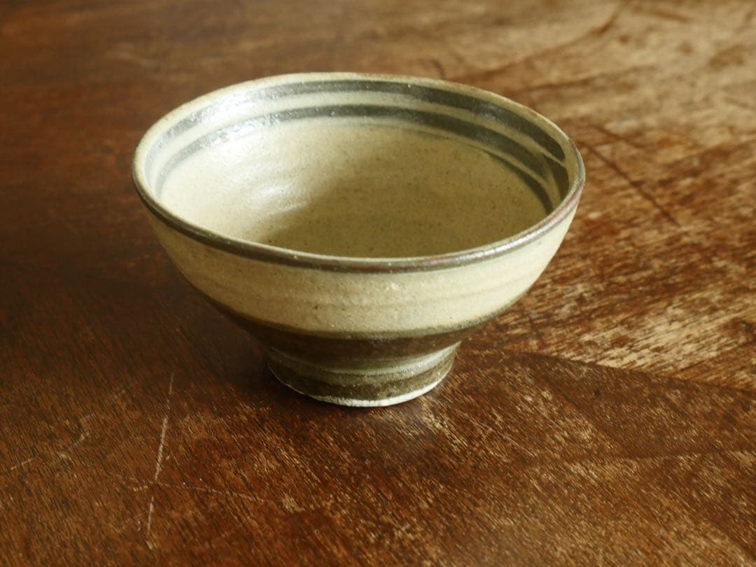 壺屋焼　金城次郎　茶碗　古作