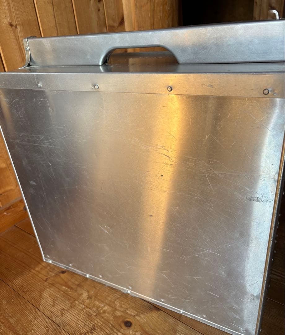 おかもち3段　出前ケース　アルミ製