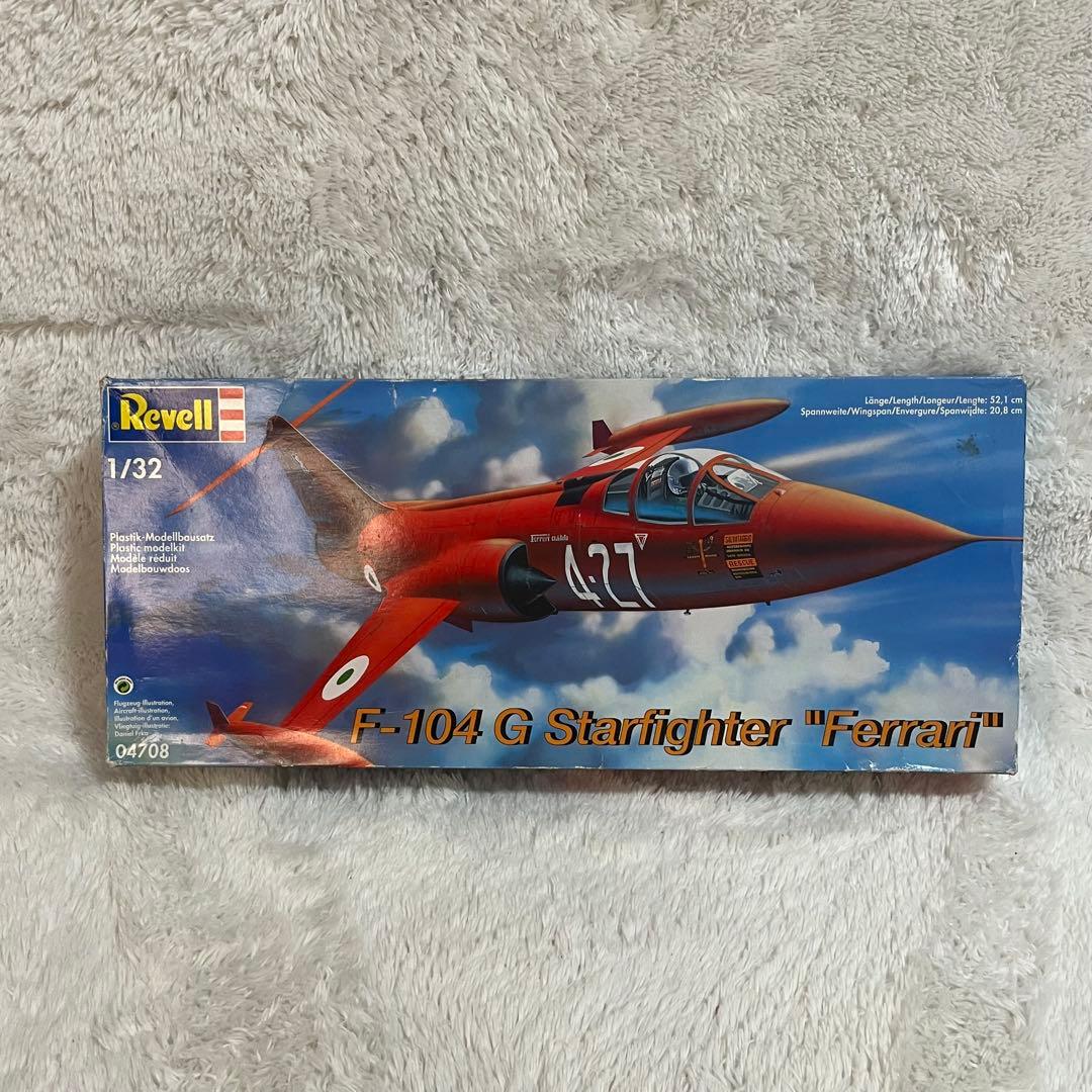レベル 1/32 F-104G スターファイター フェラーリ 希少 新品未組立
