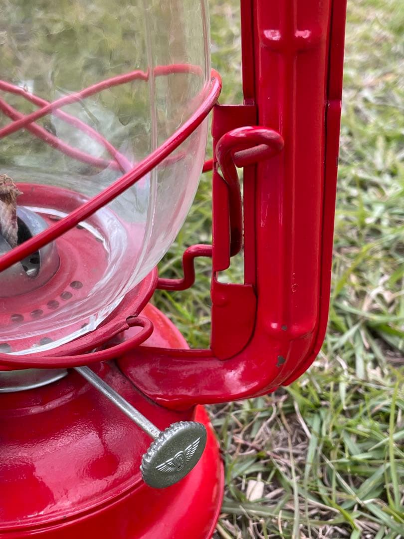 別所ランプ　No.500 ウィール 赤 オイルランタン 日本製