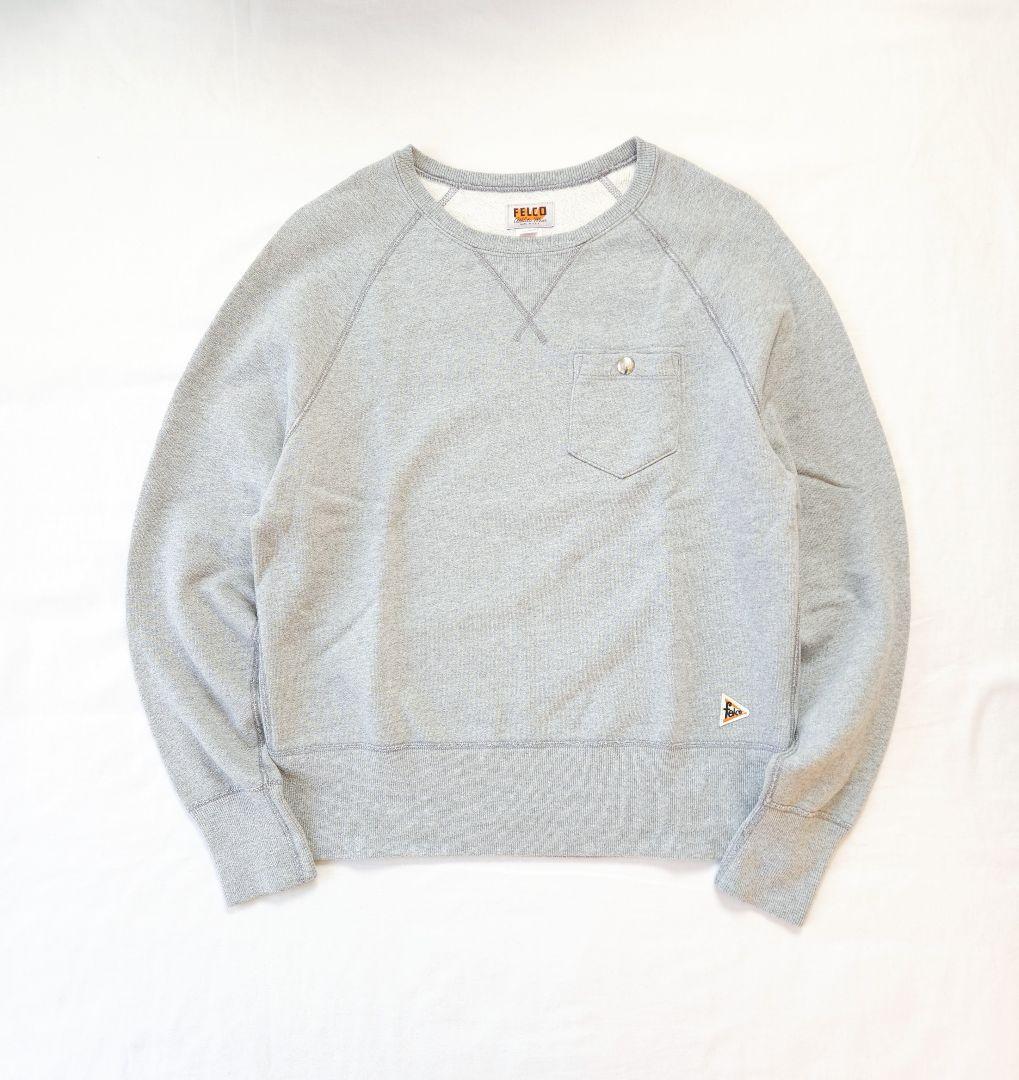 ◇mzk様◇Felco　フェルコ　良品　スウェット　ガゼット　グレー　L