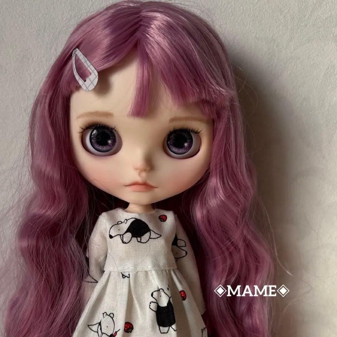 アイシードールカスタム ♡白肌・スモーキーパープル♡