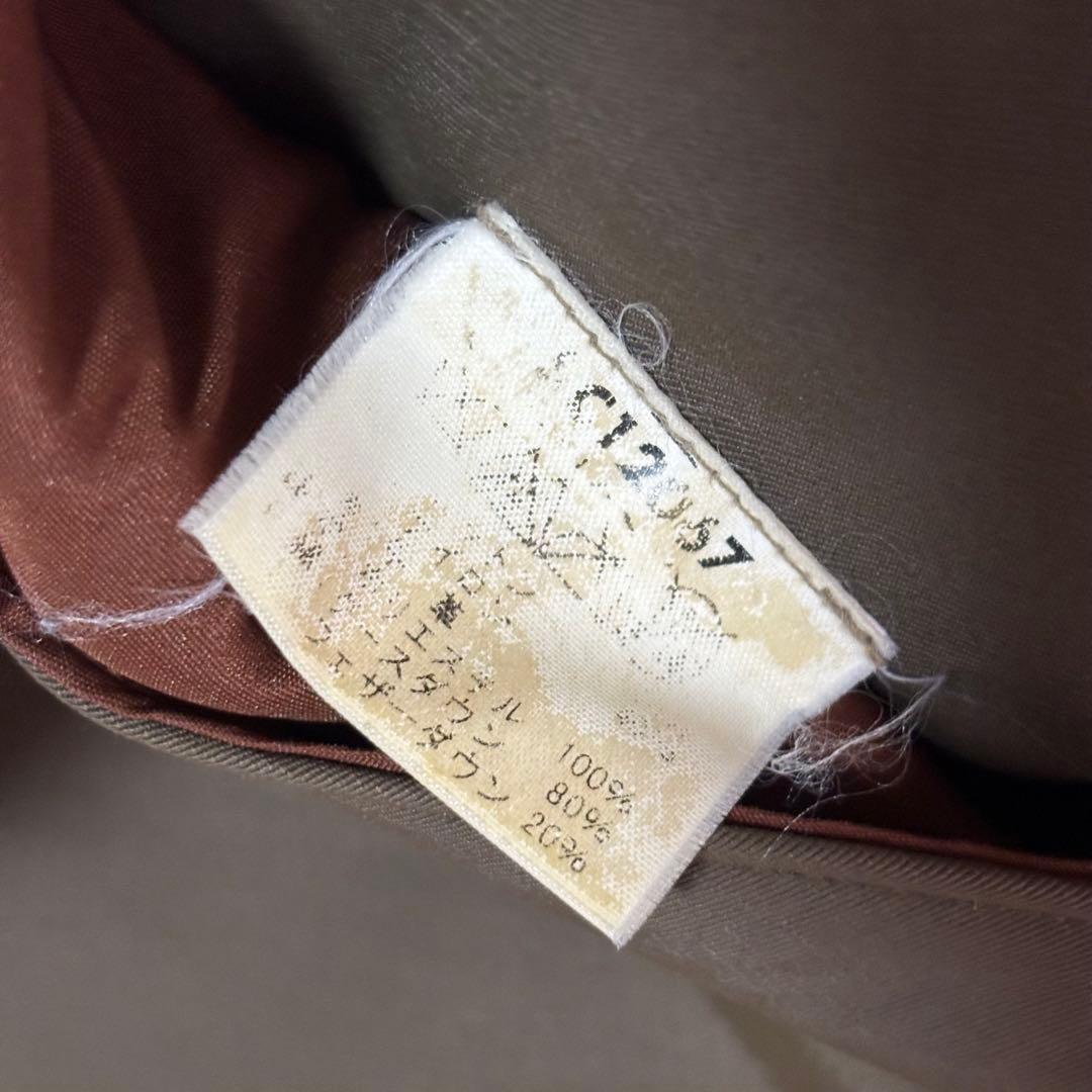 SUGAR CANE レザーダウンベスト Mサイズ ダークブラウン