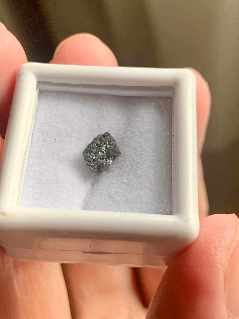 特大ダイヤモンド　原石　1.0ct 隕石ダイヤモンド　ダイア　ルース　標本　化石