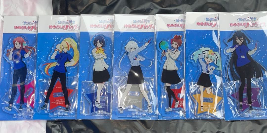 7点　劇場版　ゾンビランドサガ　佐賀県立宇宙科学館　スタッフ　アクリルスタンド