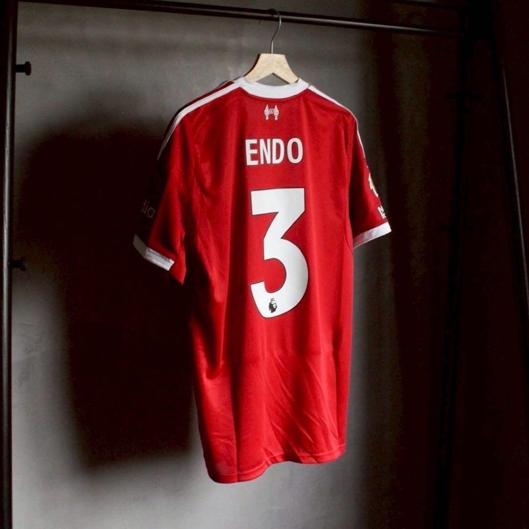 リバプール 25/26 ユニフォーム ホーム 正規品 フルパッチ 遠藤航