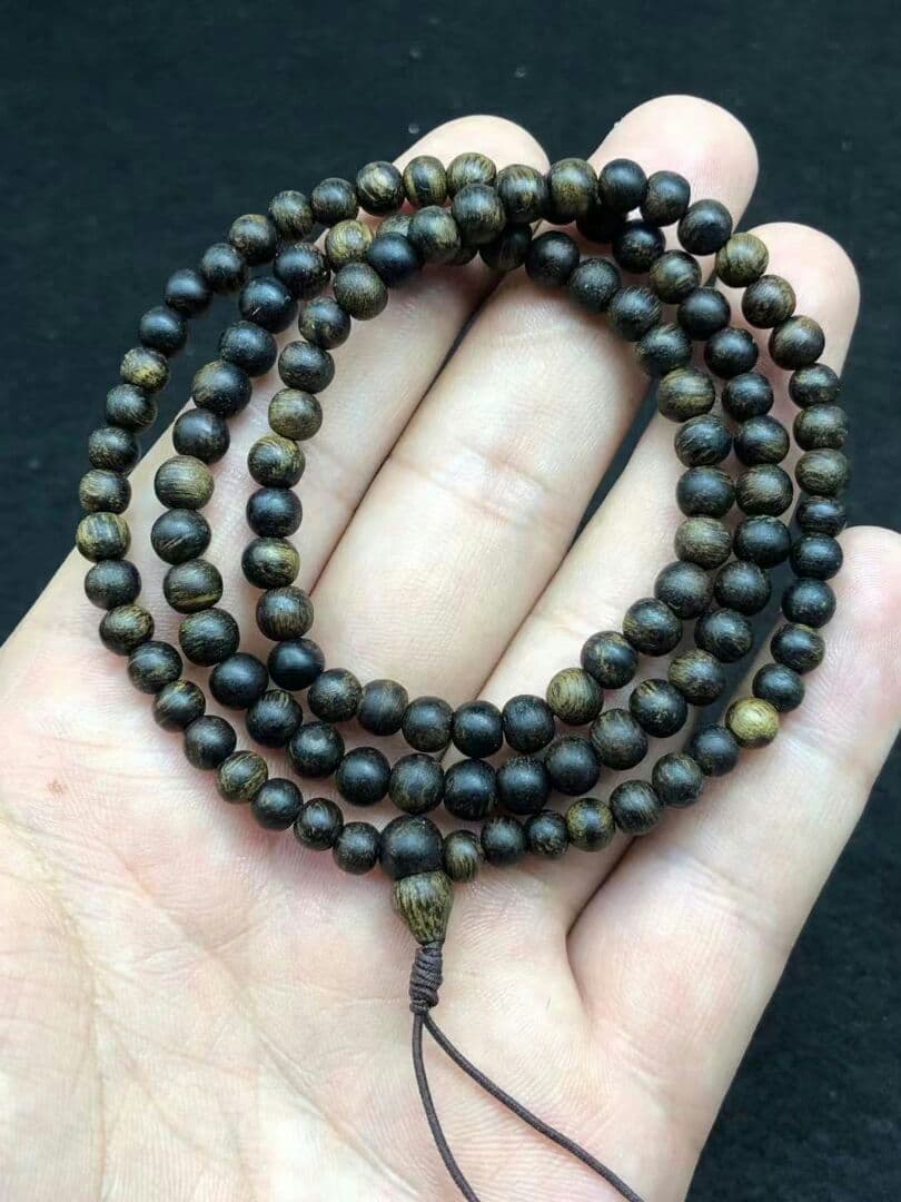 本物見逃すな！ダラガン虎斑沈香手串 沈香木 伽羅 聞香