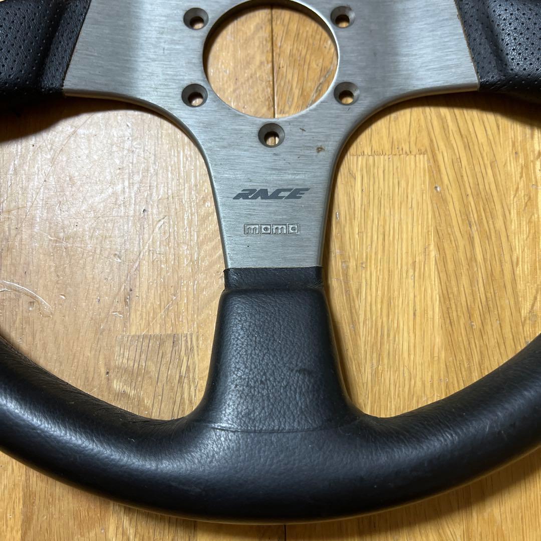 【値下げ】MOMO RACE ステアリング 本体　35φ？