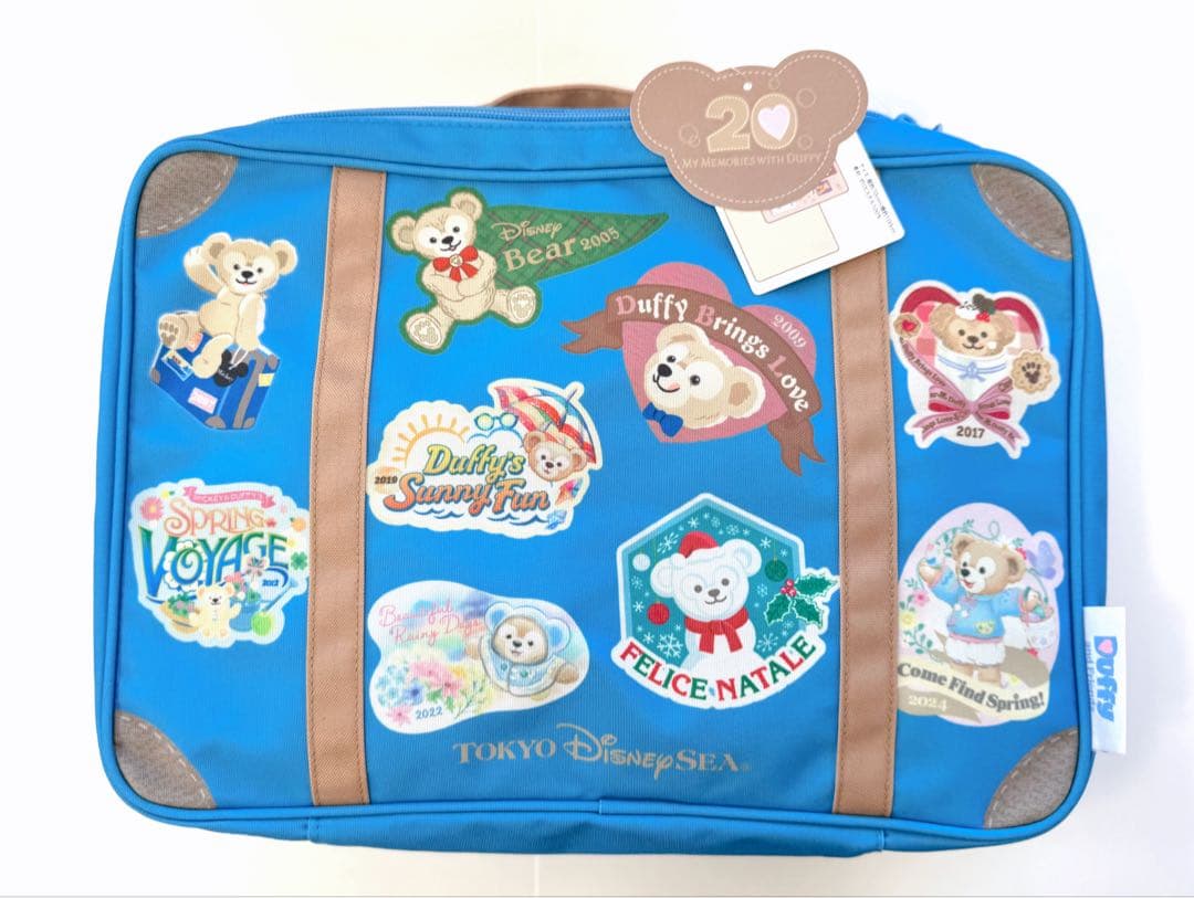 新品未使用 Disney sea Duffy ダッフィー 20周年 ブランケット