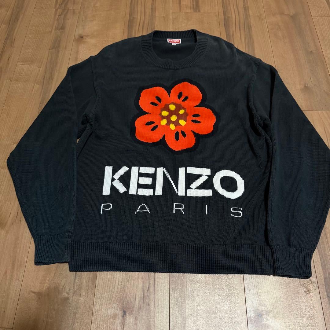 KENZO ケンゾー BOKE FLOWER JUMPER ニット　セーター　花