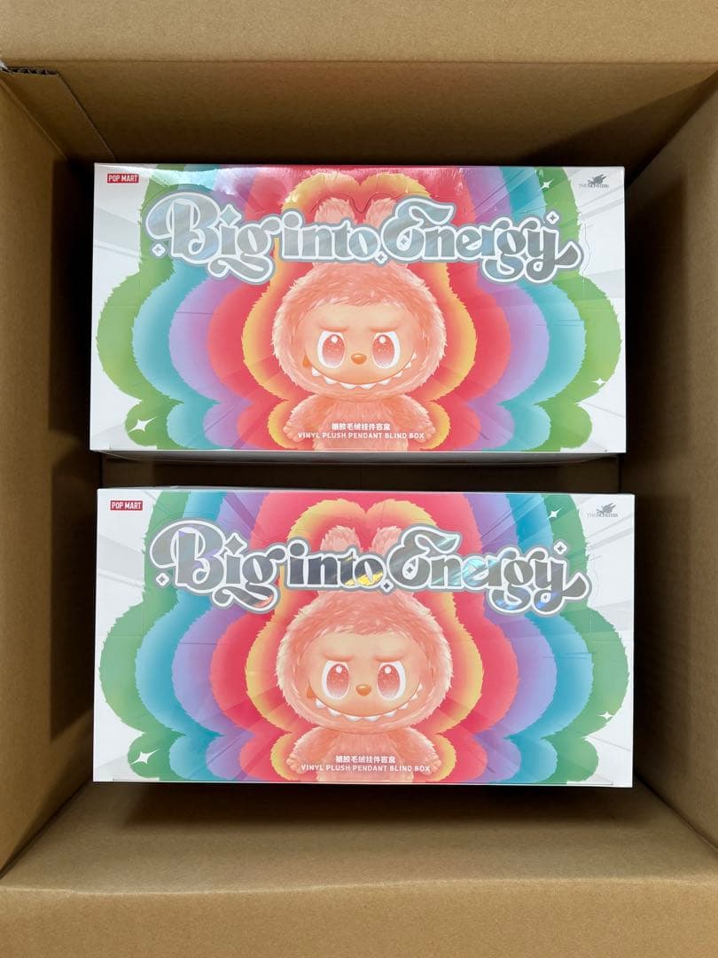 THE MONSTERS Labubu Big into Energy2箱