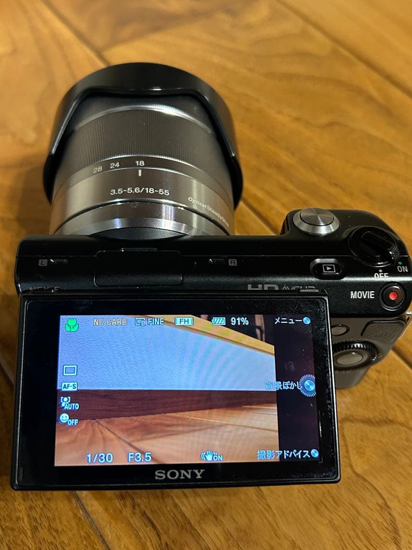 SONY NEX5 ミラーレス一眼 ダブルレンズセット