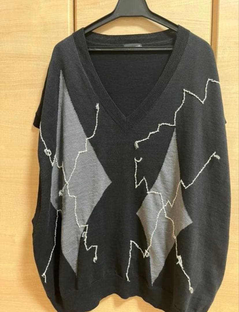 22SS LAD MUSICIAN アーガイル柄BIG ベスト