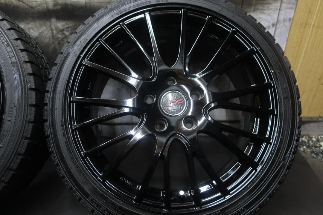 スタッドレス ダンロップ WM02 195/45R17 バリ溝 スイフトスポーツ