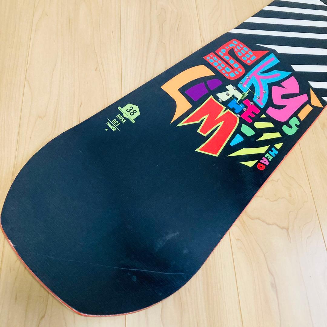 HEAD ROSE 138㎝×良品HEAD size S BURTONカバー付