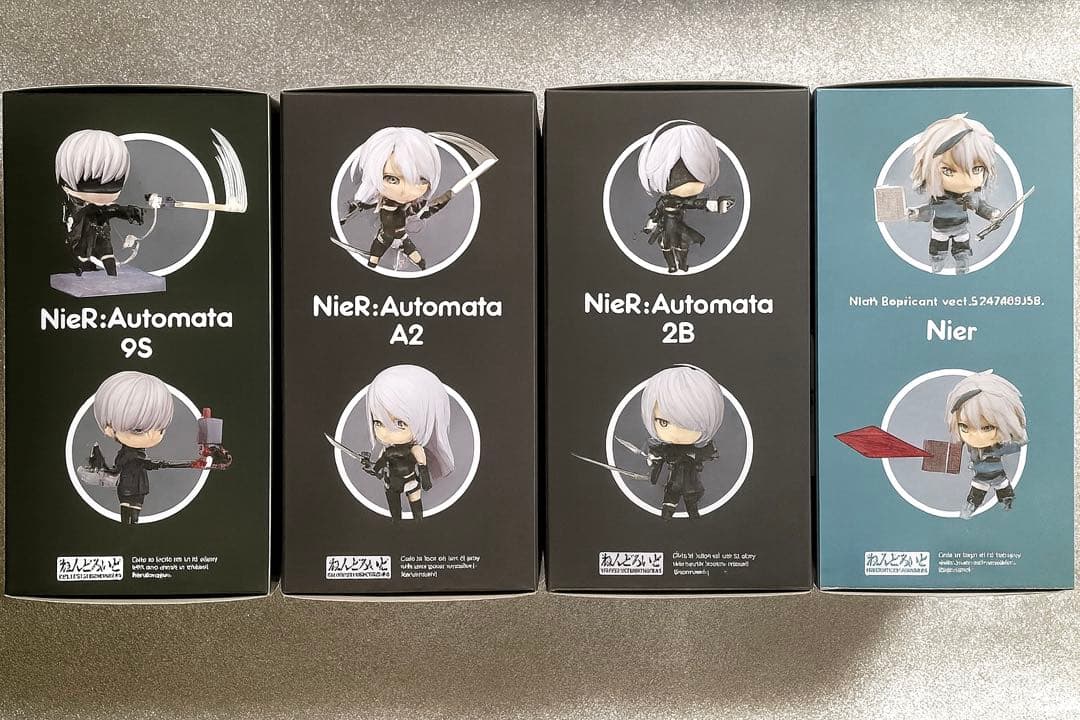 NieR:Automata 2B 9S A2 +ニーア 4体セット ねんどろいど