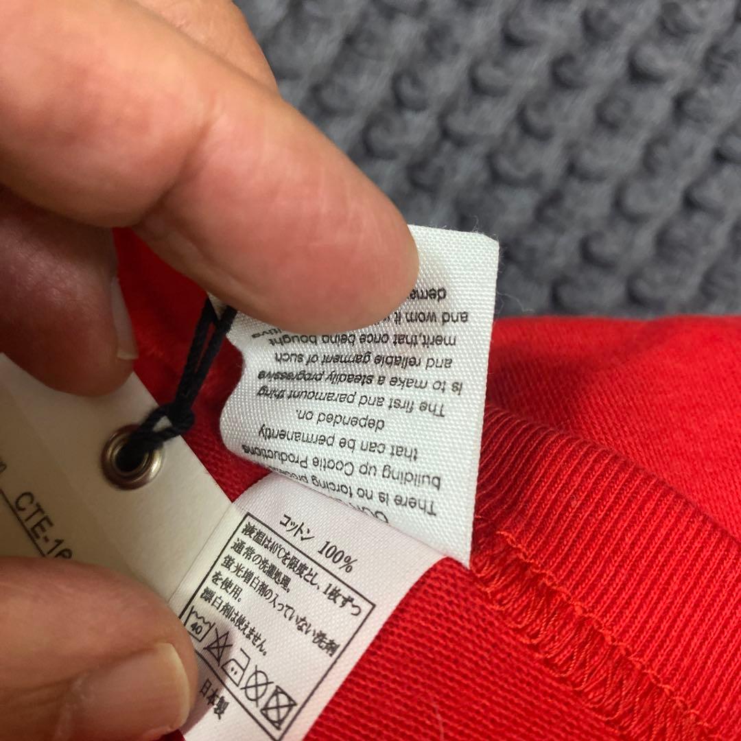 クーティー COOTIE フットボールシャツ NFL XL 赤 日本製 新品