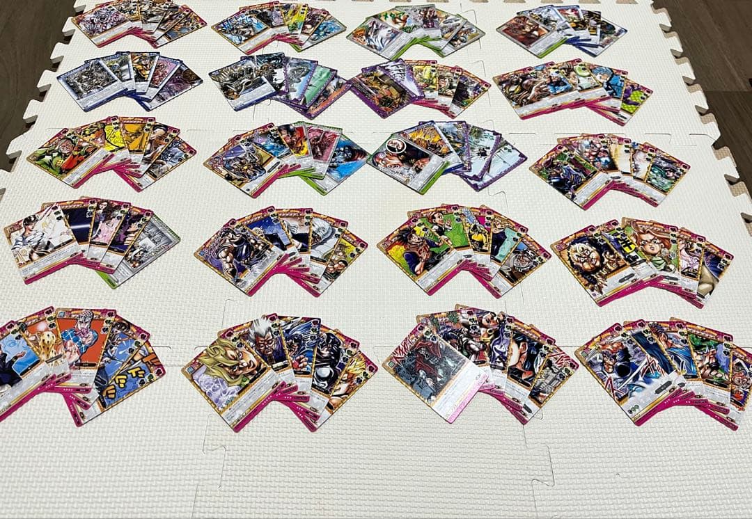 し*な様 ジョジョの奇妙な冒険　ABCカード　約300種セット　ダブりなし