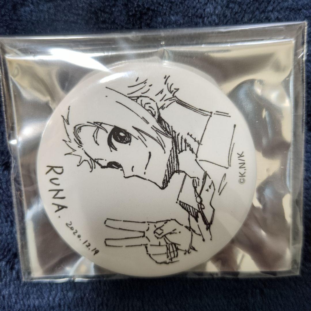 ブルーロック プリンセスカフェ 缶バッジ レオナルド・ルナ 2020.12.19