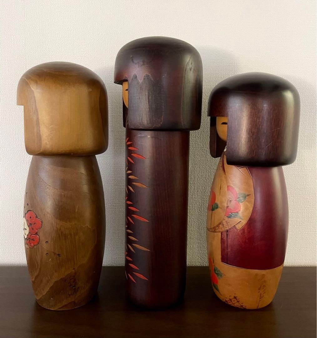 卯三郎 創作 こけし セット まとめ レトロ 可愛い kokeshi 人形