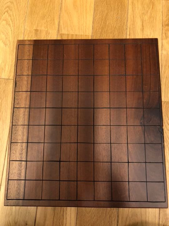 【手作り/中古】将棋盤 ブビンガ材 一枚板 貴重材