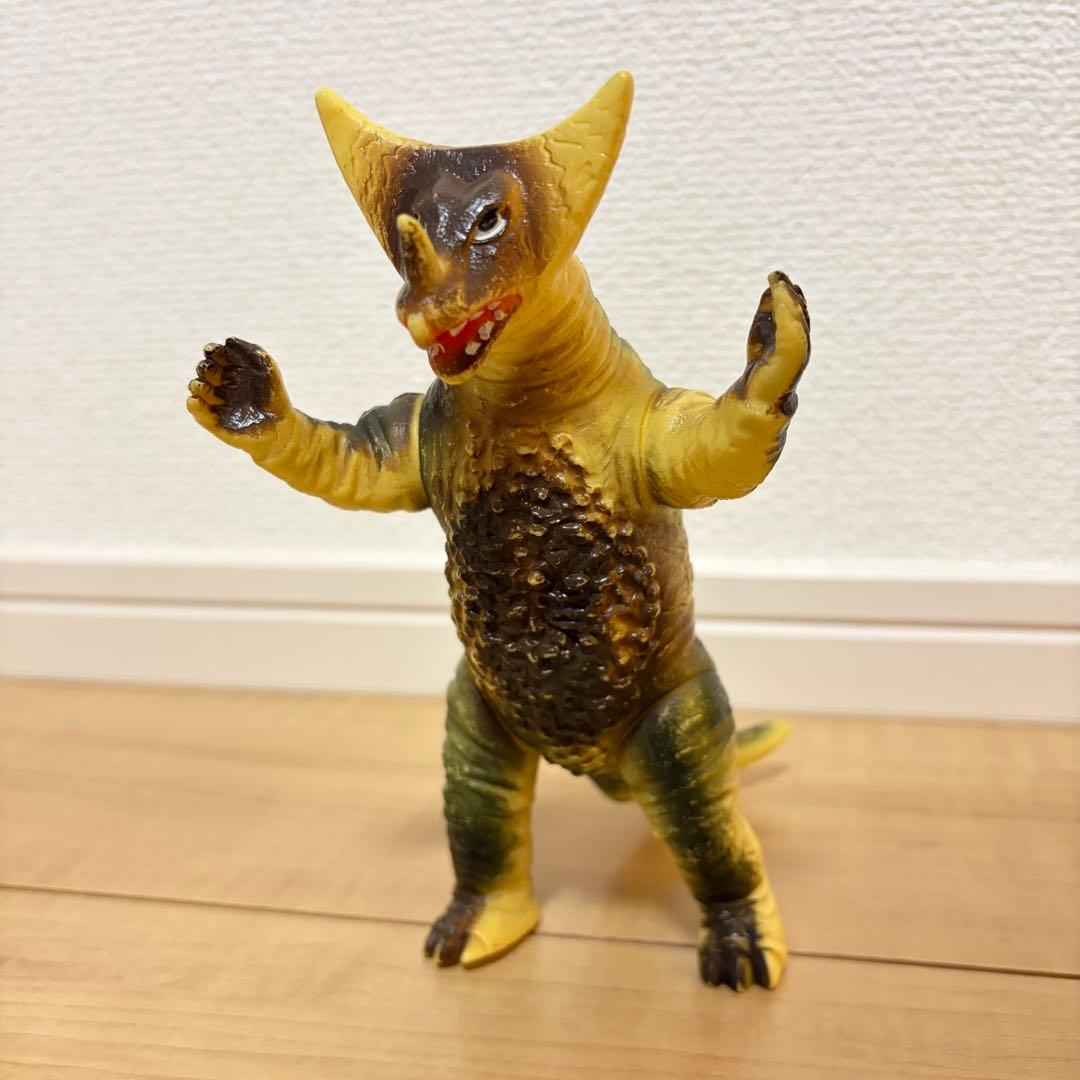 「ポピーキングザウルスシリーズ」ゴモラ ソフビ人形 1970年代当時物