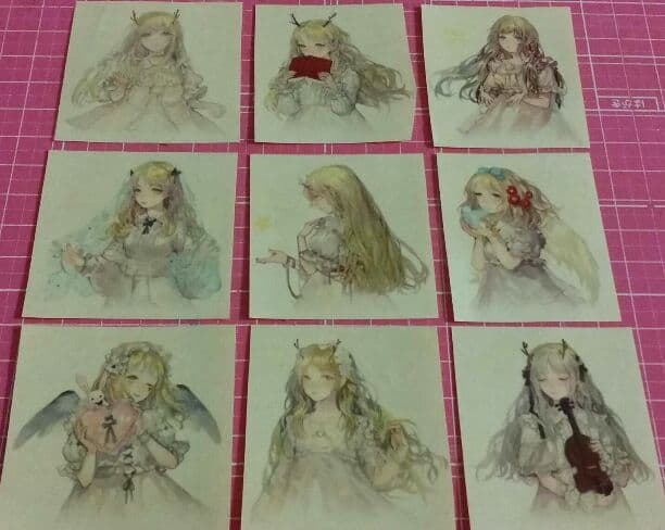 164.人物マステ1ループ切り売り250円