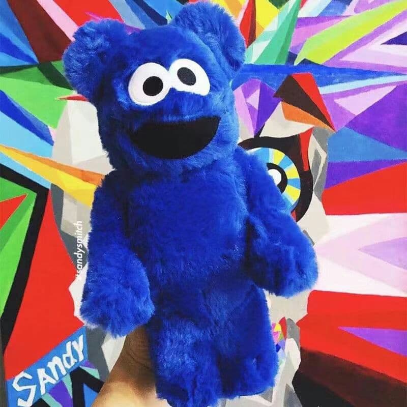 bearbrick × kaws 400% 28cm