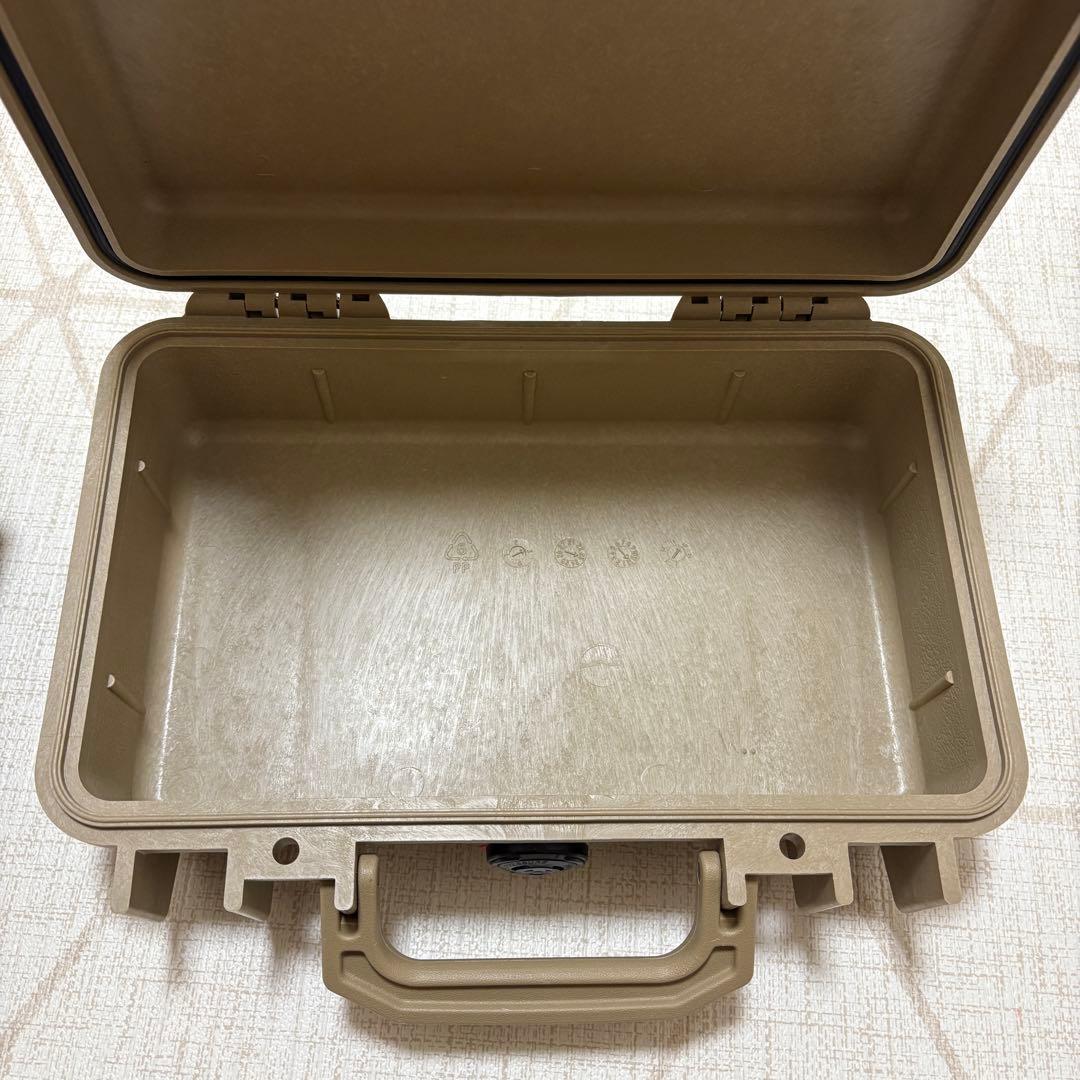 【フォーム付き】PELICAN 1170 デザートタン ペリカンケース