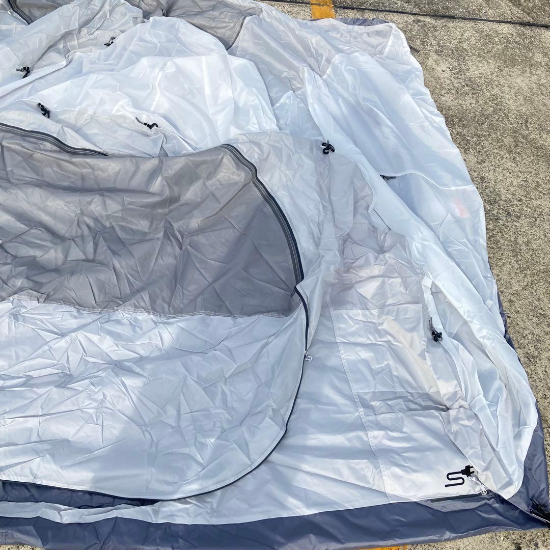 極美品　TENT FACTORY フォーシーズンテント　トンネル2ルーム