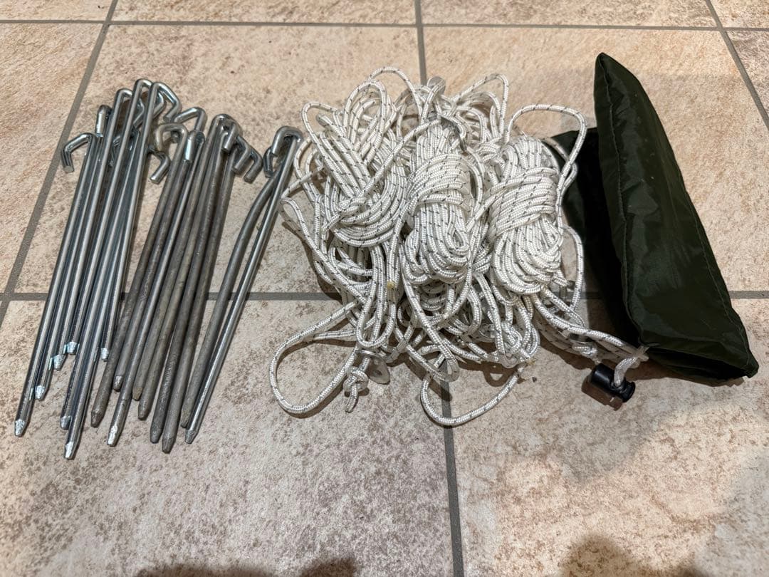 カマボコテント3 M カーキ　カママット、カマザシキ付き