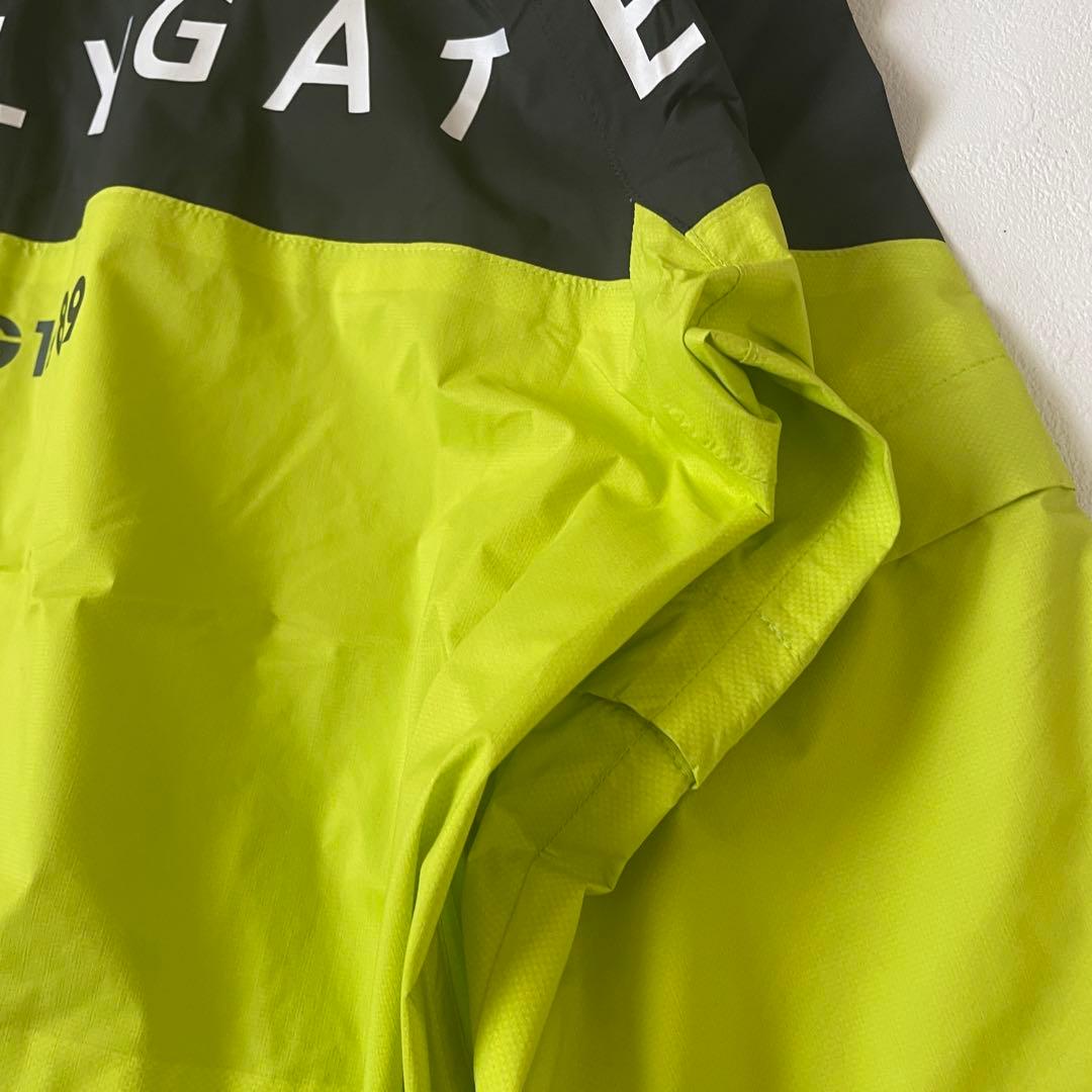 未使用　タグ付　パーリーゲイツ　ゴルフ　レインウェア イエロー 収納袋付
