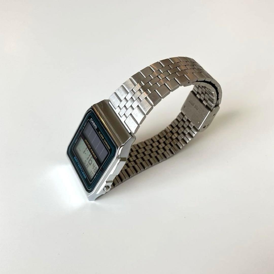 CASIO AL-180 80s“Old CASIO” Solar チープカシオ