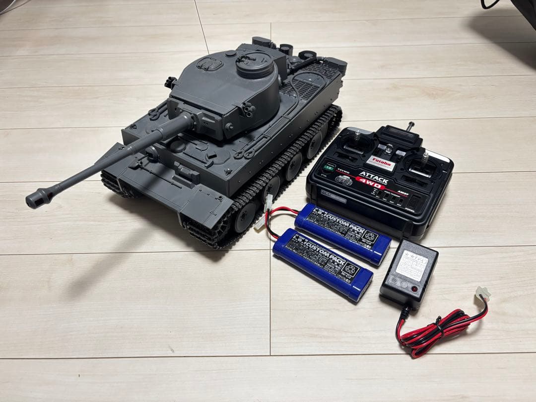 タミヤ　ラジコン・タイガーⅠ(初期型)1/16 完成品