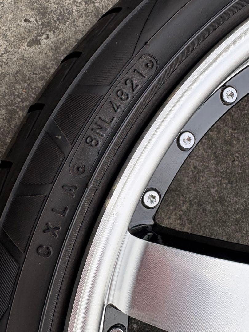 20インチ アルミホイールセット 245/35-20 245/25R20