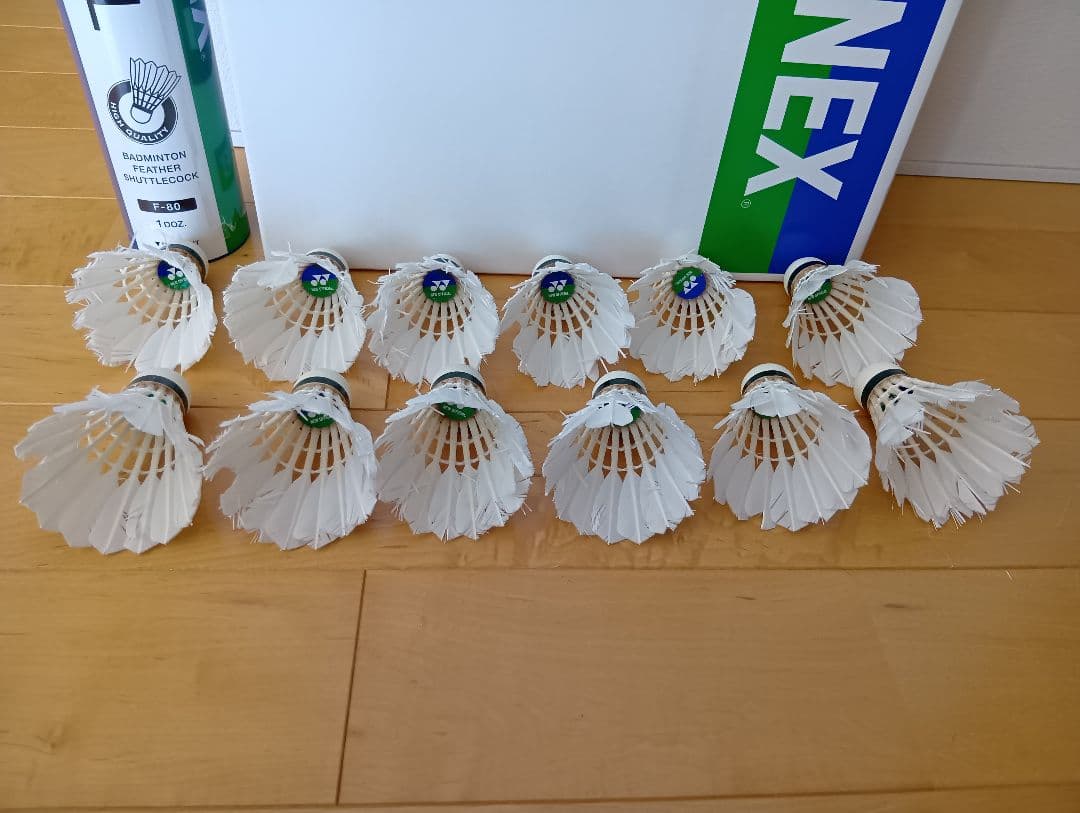 中古　ヨネックス　ニューオフィシャル　バドミントンシャトル　10ダース