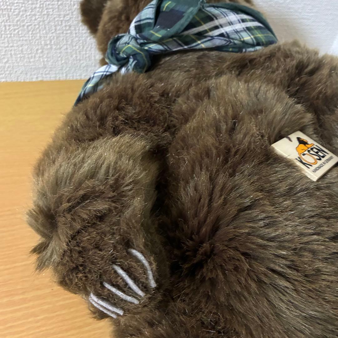 KOSEN ケーセン社 ぬいぐるみ ソフトブラウンベア 大