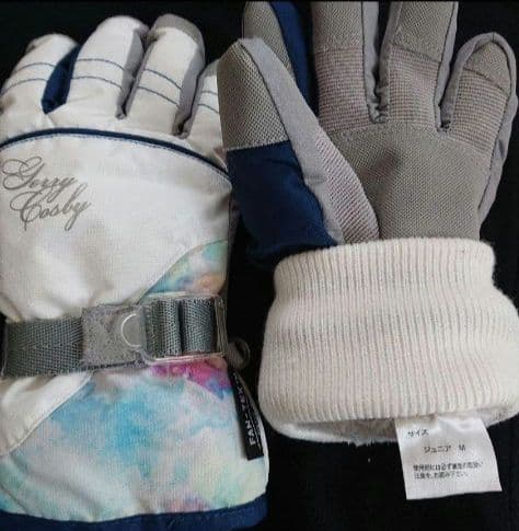 キッズ ジュニア スキーウェア グローブ　セット