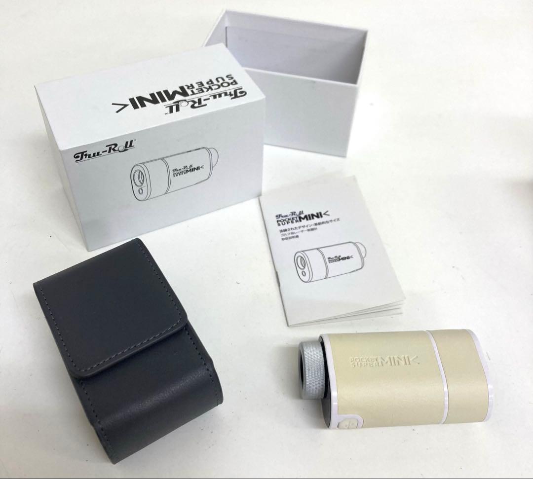 B126-37 トゥルーロール　ゴルフポケット　スーパーミニ　レーザー距離計
