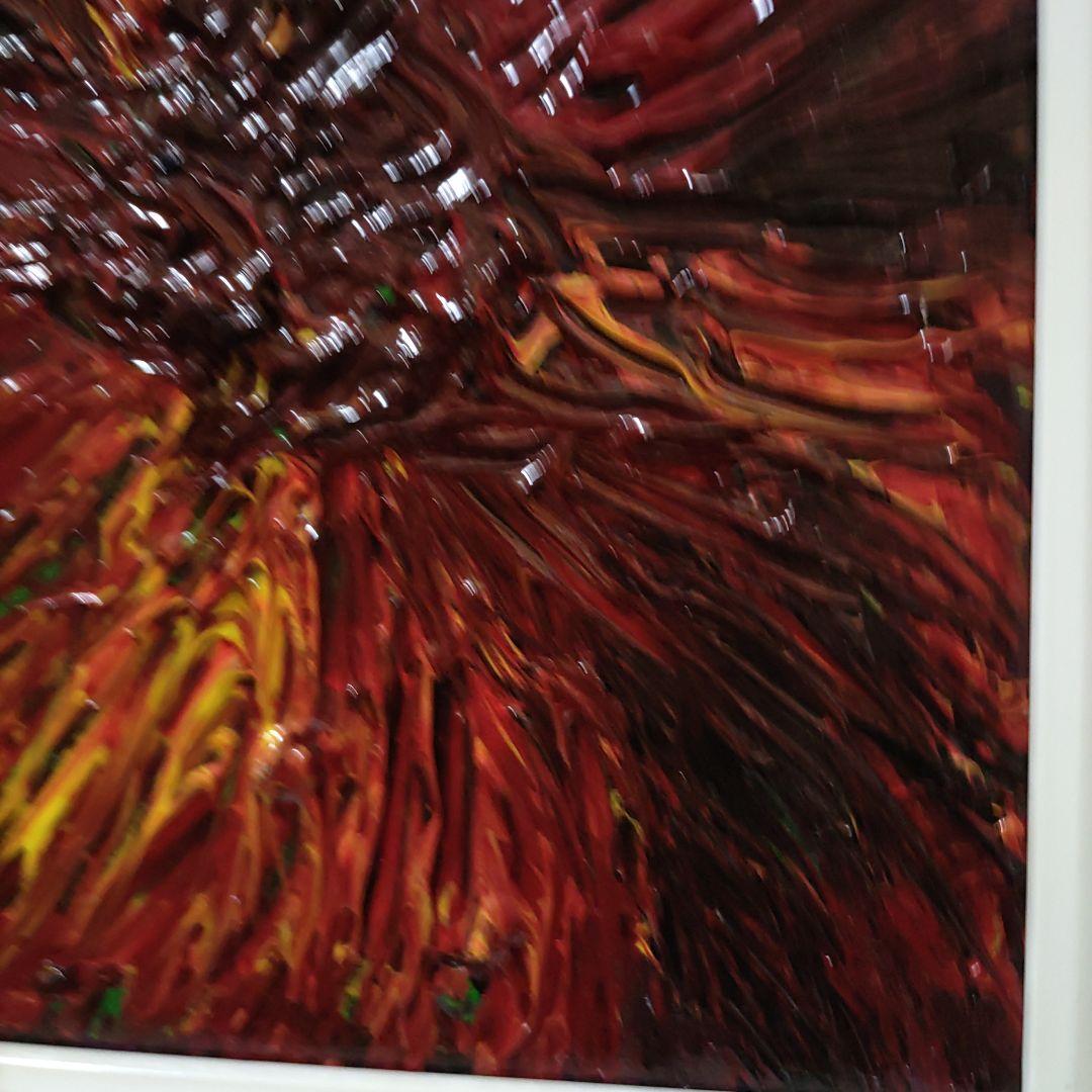 アクリル画　抽象画